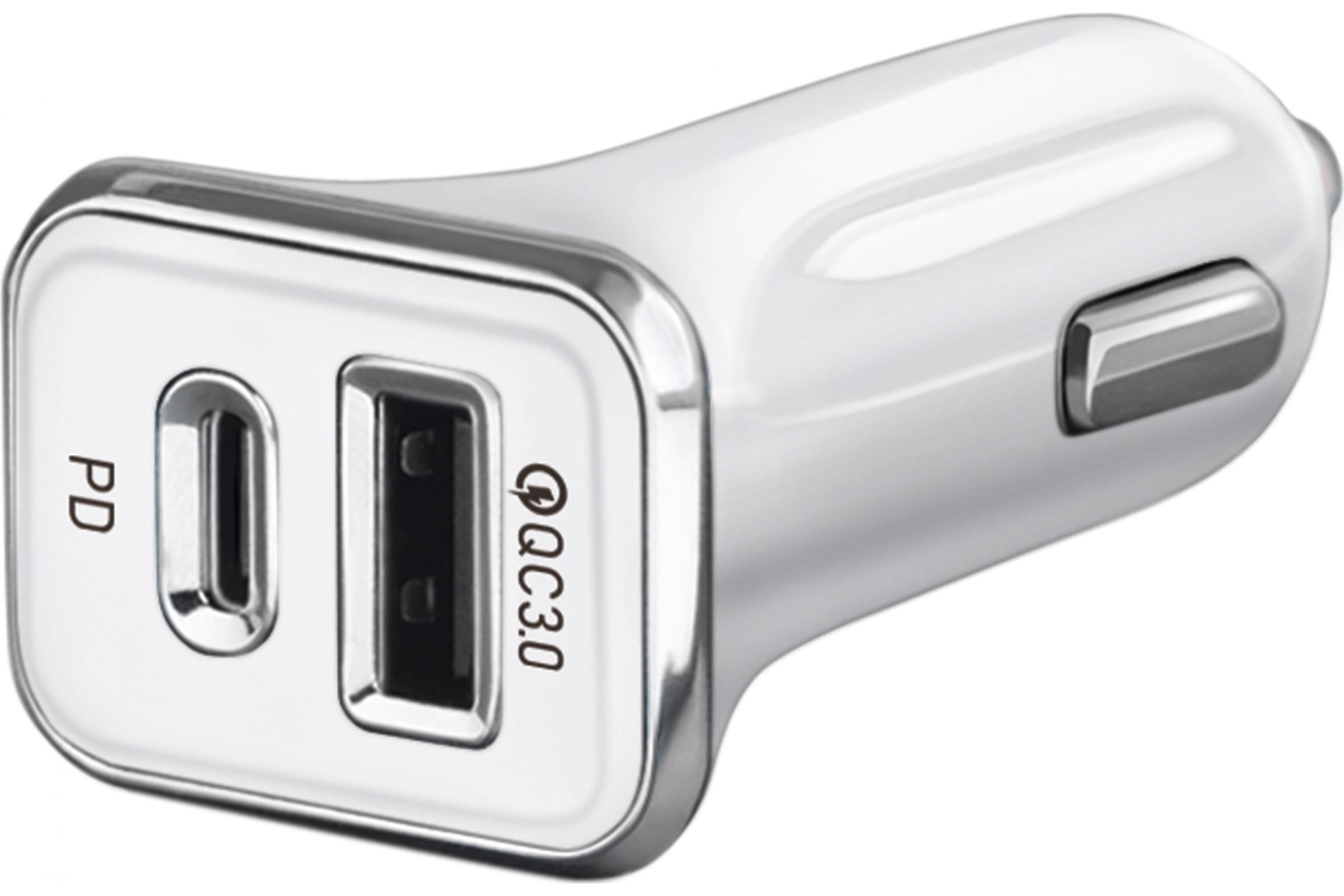 AKAI АЗУ CH-6D06 38 Вт (PD20Вт+QC18Вт), USB A, Type C, белый CH-6D06W