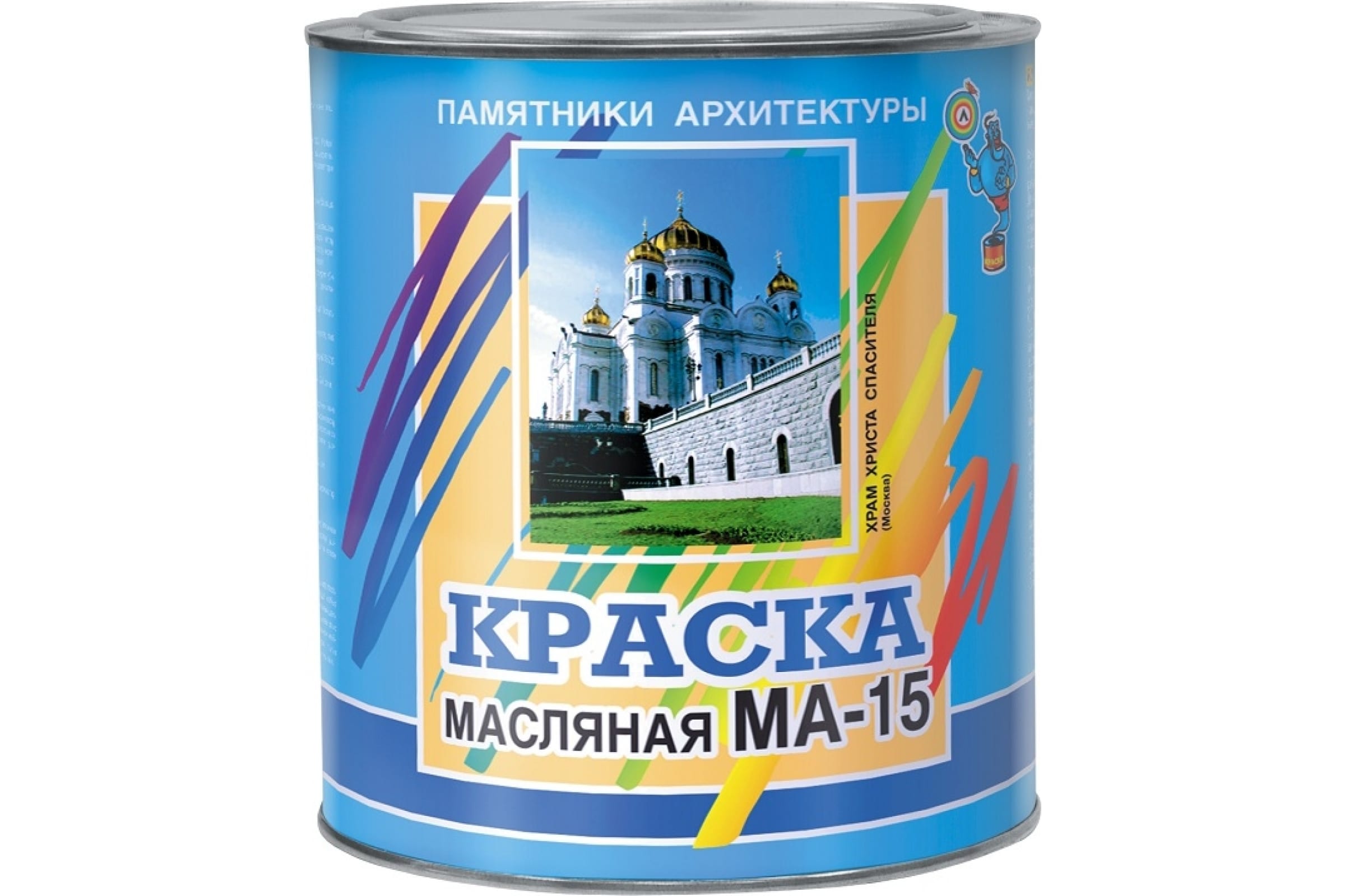 фото Abc farben краска масляная ма-15 желто-коричневый (2.5 кг) 4300000324