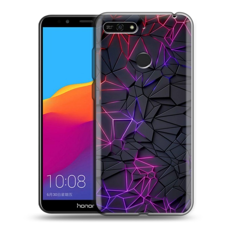 

Чехол для Huawei Y6 Prime 2018 с рисунком и защитой камеры, 69402