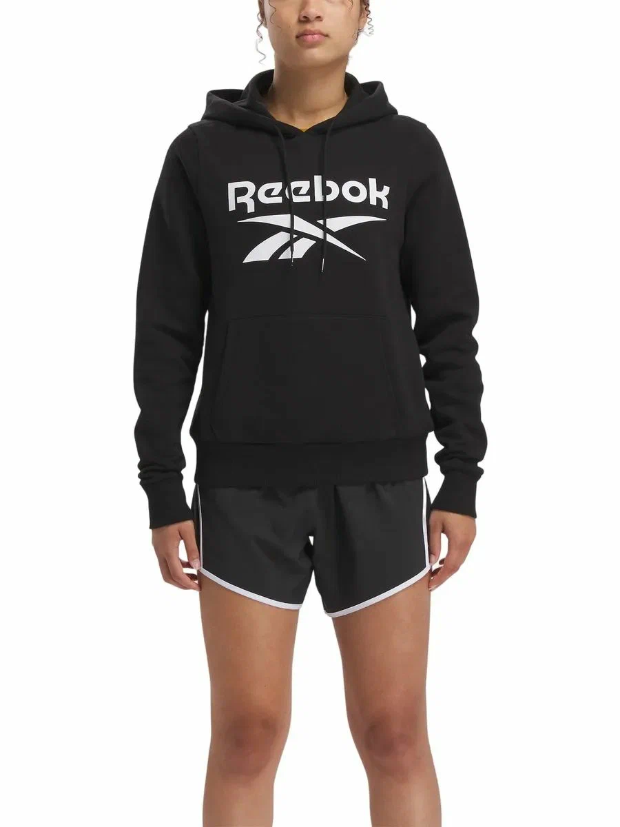 

Худи женское Reebok 100071935 черное XS, Черный, 100071935