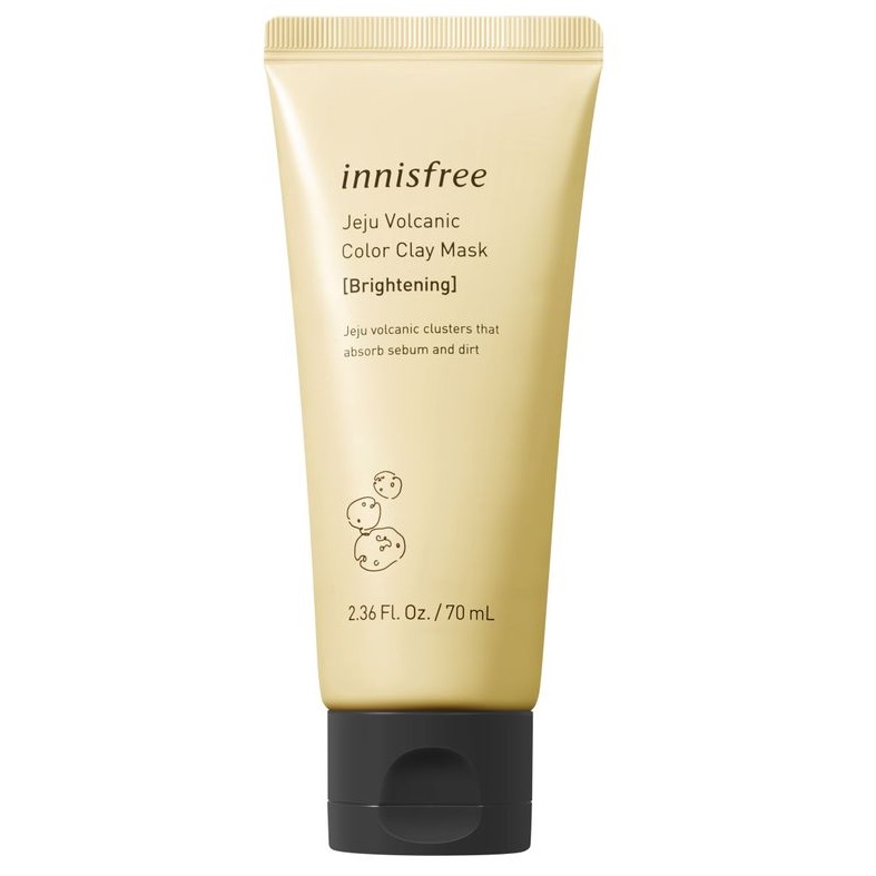 

Осветляющая маска для лица Innisfree Volcanic Color Clay Mask Brightning Yellow, Маска для лица