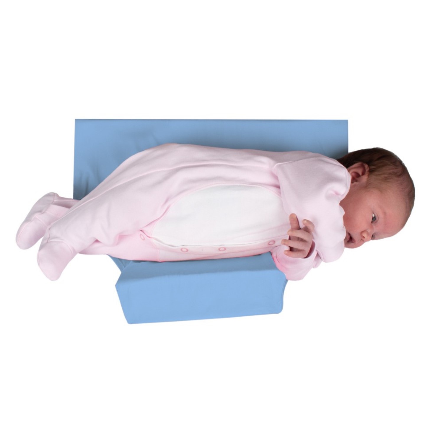 

Позиционер SEVI BEBE с валиками для комфортного сна, 0-3 мес. SEV-2-176/голубой, с валиками для комфортного сна новорожденных, 0-3 мес.