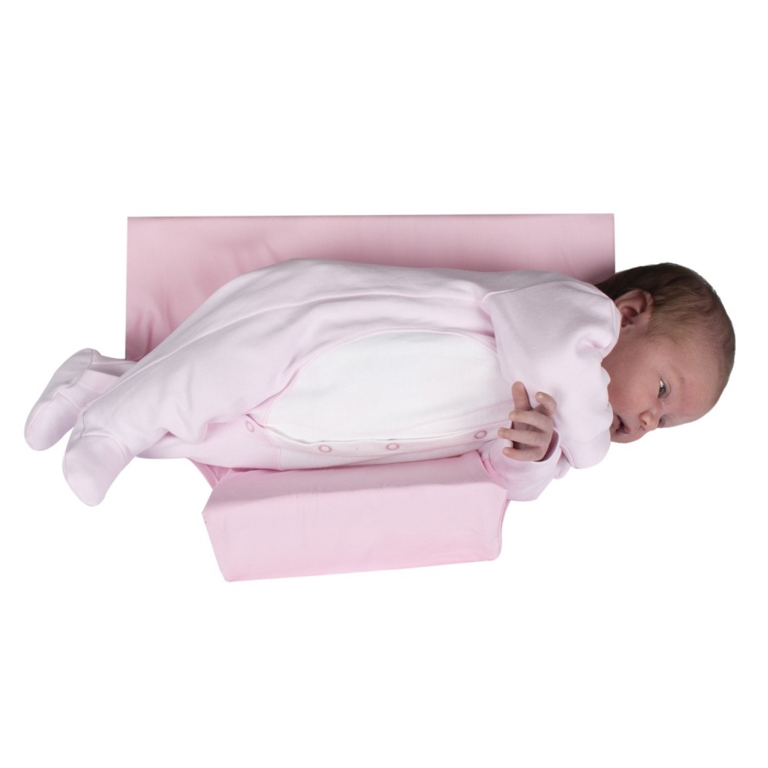 

Позиционер SEVI BEBE с валиками для комфортного сна, 0-3 мес. SEV-2-176/розовый, с валиками для комфортного сна новорожденных, 0-3 мес.