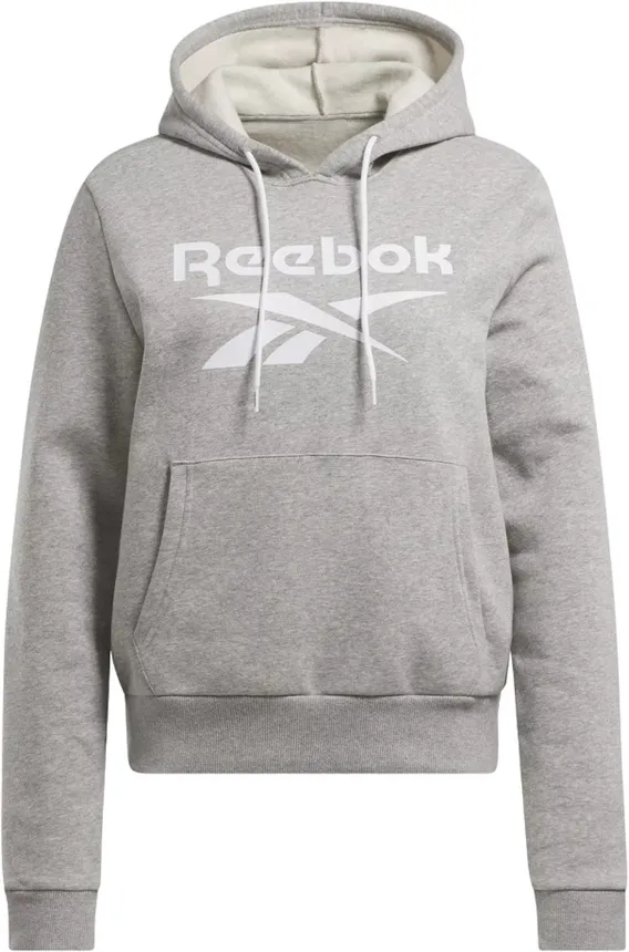 

Худи женское Reebok 100071917 серое XL, Серый, 100071917