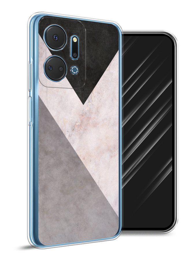 

Чехол Awog на Honor X7A Plus "Геометричный мрамор", Бежевый, 6121850-1
