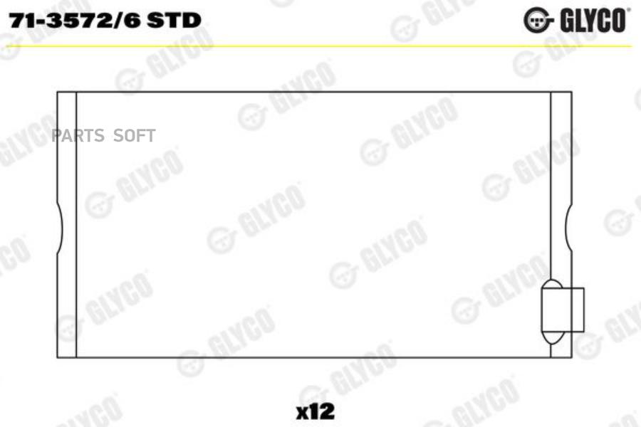 

Вклад.Шатун.Ком/Кт Std Glyco арт. 7135726STD