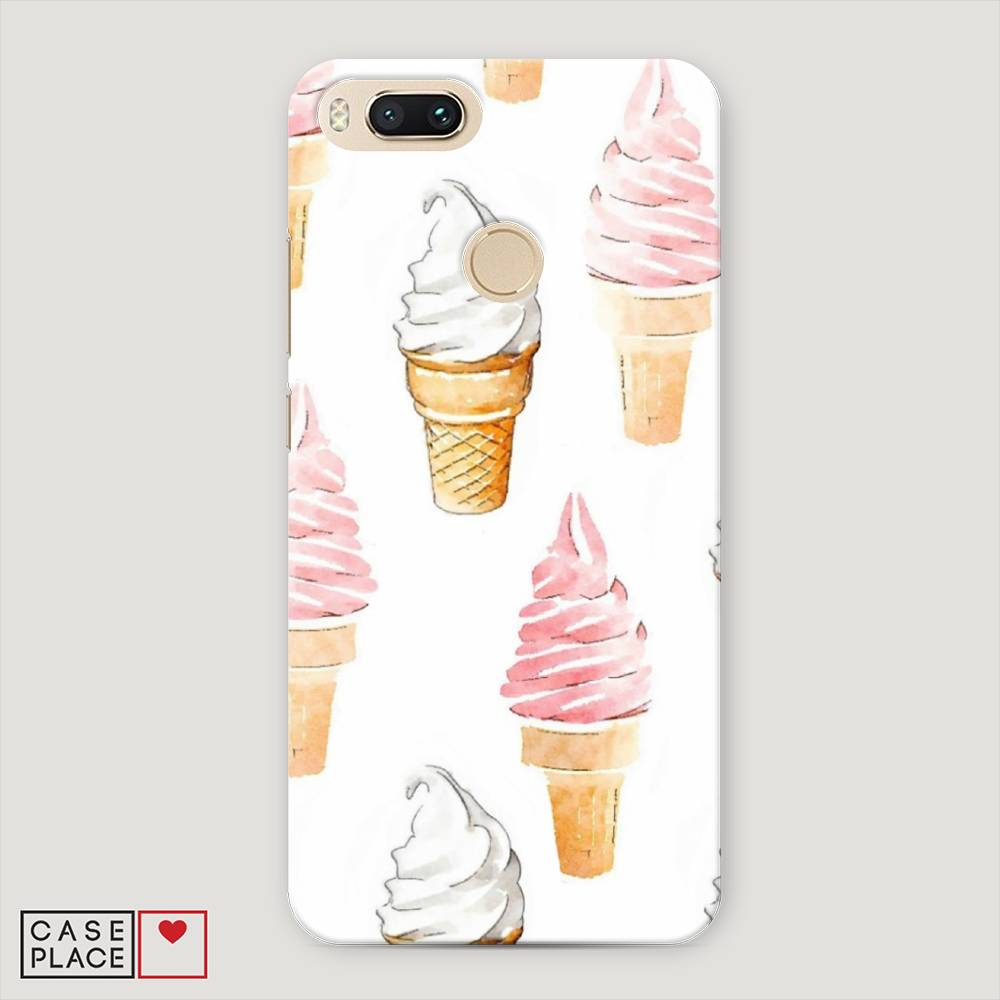 

Пластиковый чехол "Нарисованное мороженое" на Xiaomi Mi A1