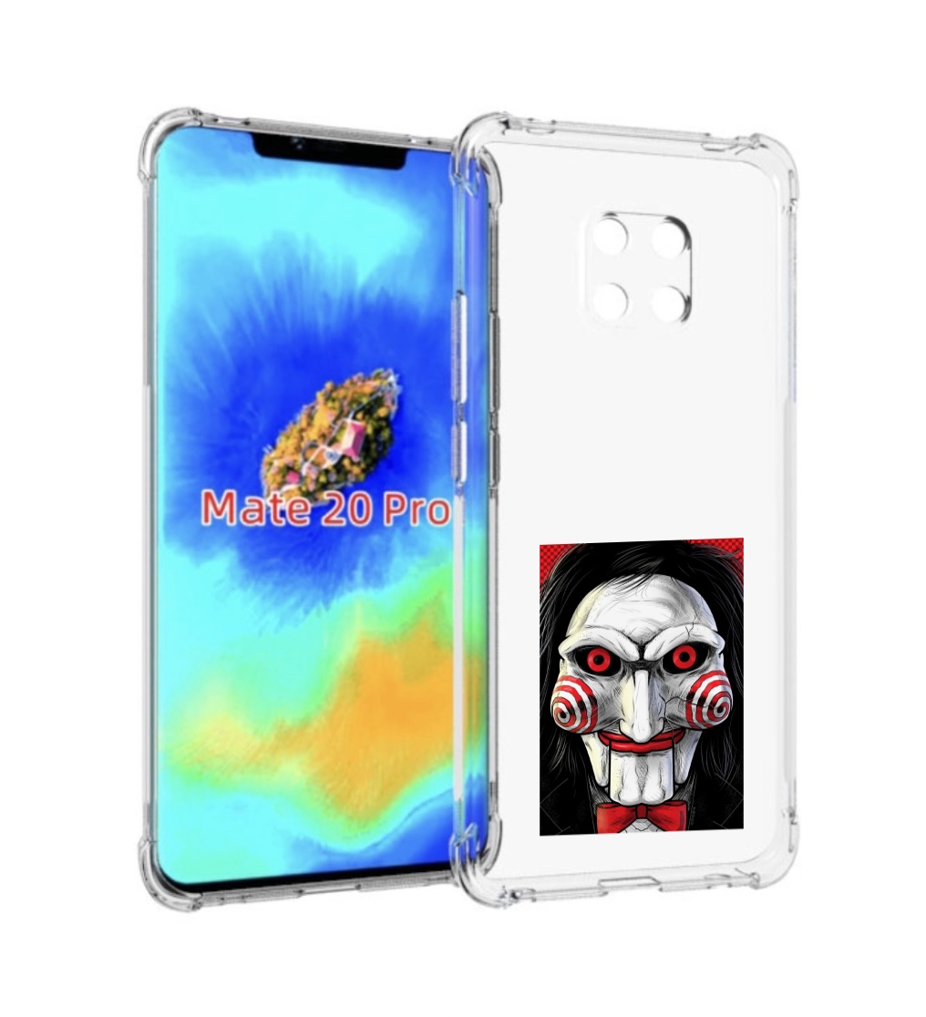 

Чехол MyPads кукла из пилы для Huawei Mate 20 Pro/Mate 20 RS 6.39, Прозрачный, Tocco