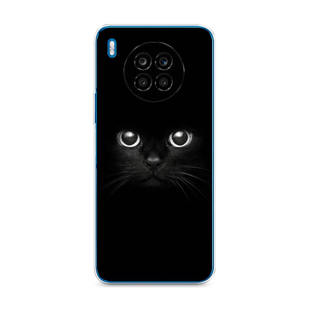 

Чехол Awog на Honor 50 Lite "Взгляд черной кошки", Черный, 6106450-1