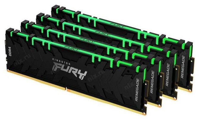 

Оперативная память Kingston (KF430C16RBAK4/128), DDR4 4x32Gb, 3000MHz
