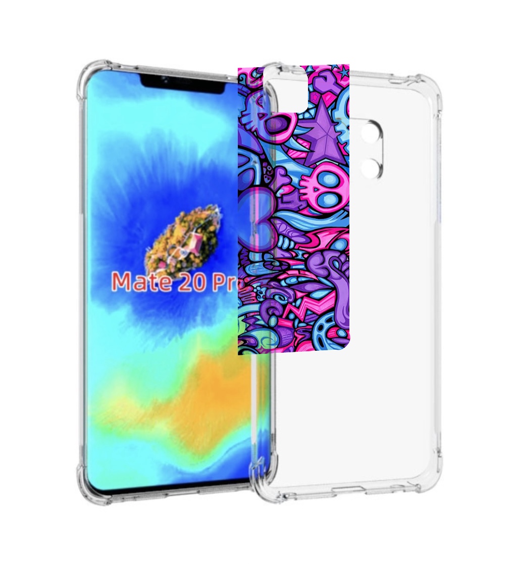 

Чехол MyPads крутой-паттерн для Huawei Mate 20 Pro/Mate 20 RS 6.39, Прозрачный, Tocco