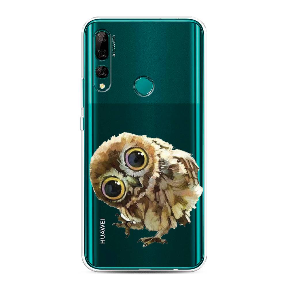 

Чехол Awog на Huawei Y9 Prime 2019 "Любопытный совенок", Коричневый;белый;прозрачный, 611950-1