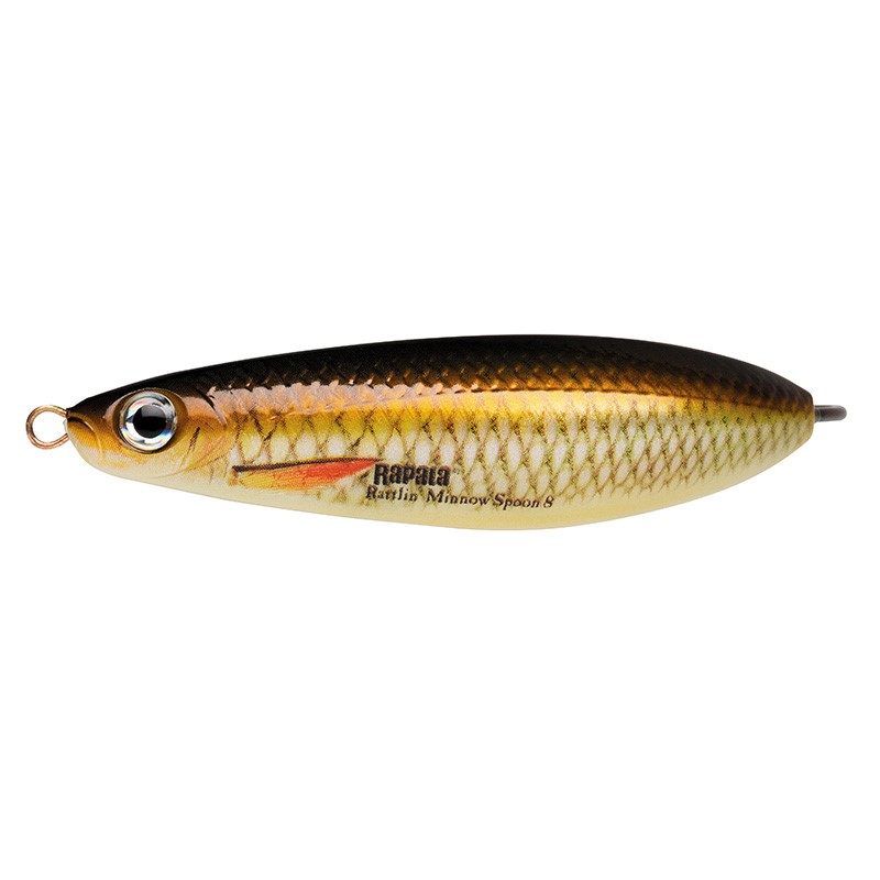 

Незацепляйка RAPALA Rattlin' Minnow Spoon 08 /JP, Коричневый;желтый;бежевый