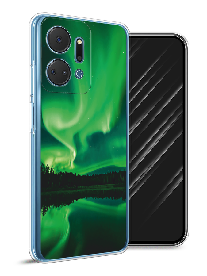 

Чехол Awog на Honor X7A Plus "Ночные пейзажи 7", Зеленый;черный, 6121850-1