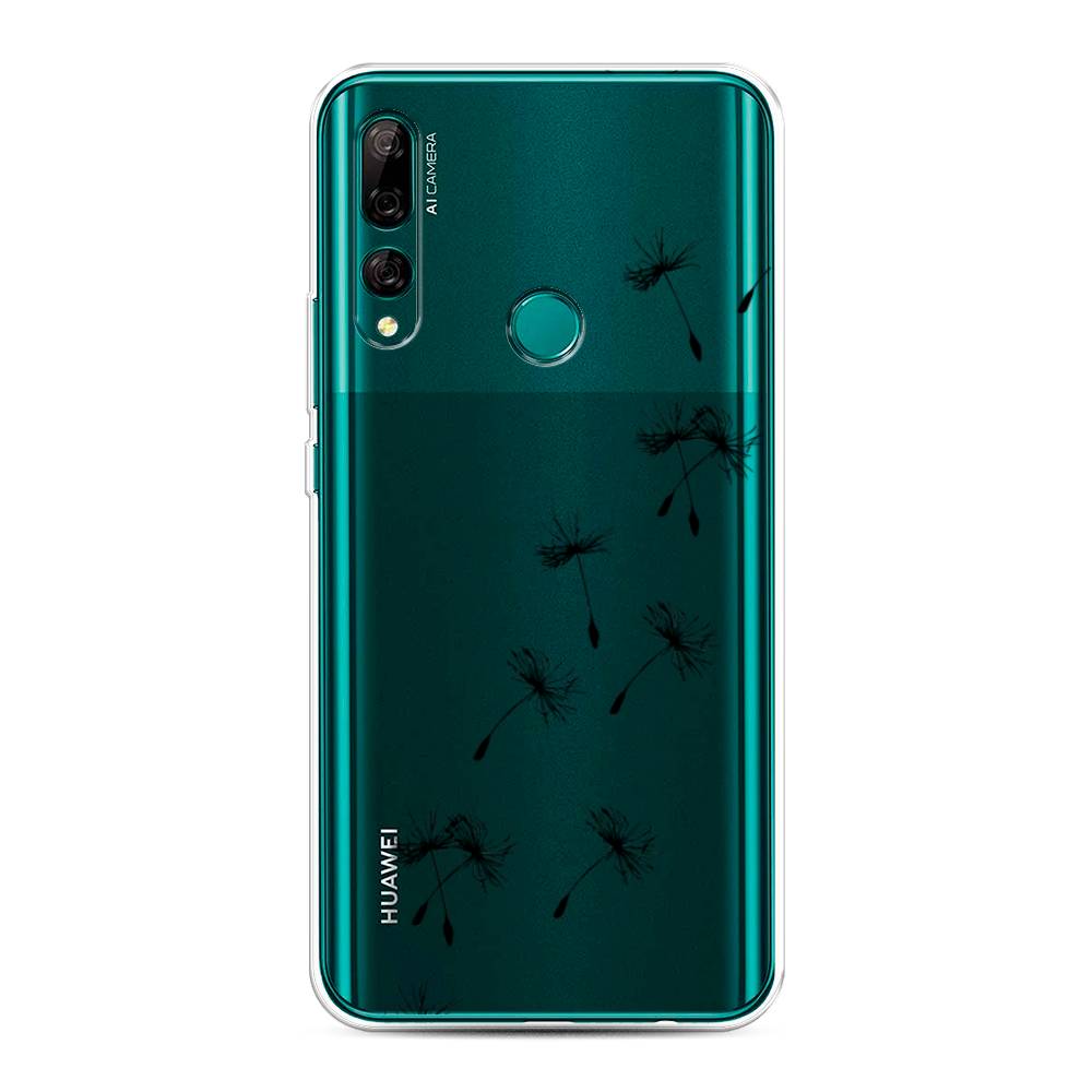 

Чехол Awog на Huawei Y9 Prime 2019 "Летящие одуванчики", Черный, 611950-8