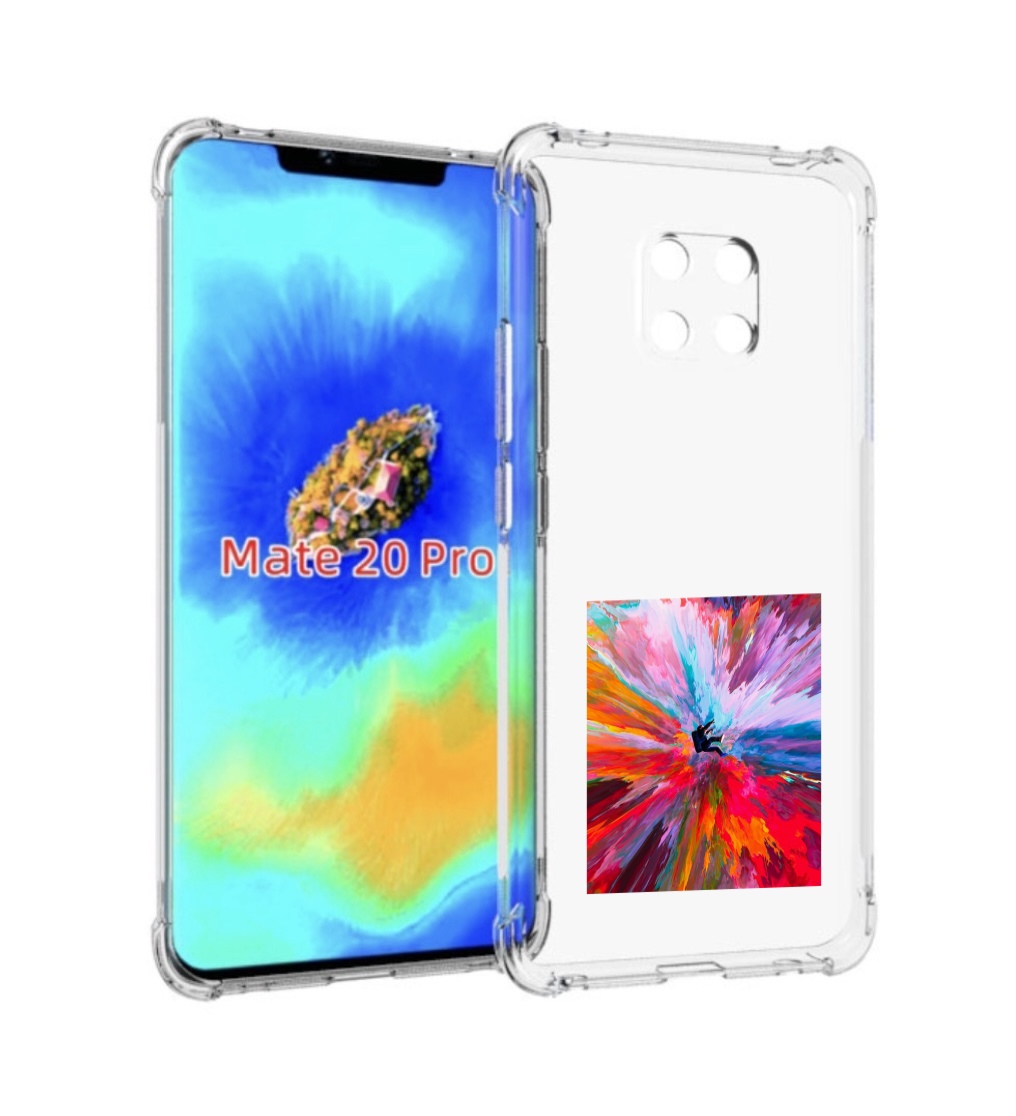 Чехол MyPads красочный астранавт для Huawei Mate 20 Pro/Mate 20 RS 6.39