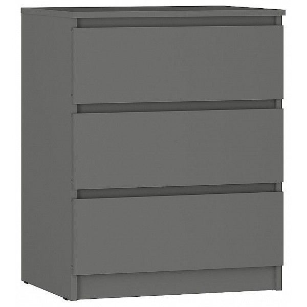 

Комод BTS Симпл КМ-01 60.4х46.3х76.1, см Графит, Симпл КМ-01