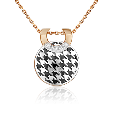 

Бегунок из комбинированного золота PLATINA jewelry 03-3446-00-401-1111, фианит/эмаль, 03-3446-00-401-1111