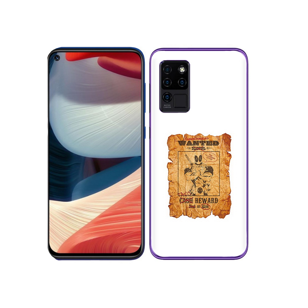 

Чехол MyPads Tocco для Oukitel C21 дедпул, Прозрачный, Tocco