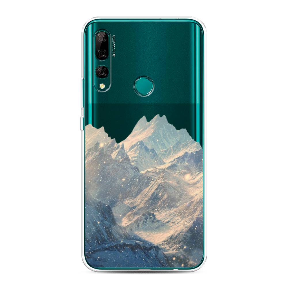 

Чехол Awog на Huawei Y9 Prime 2019 "Горы арт 2", Серый, 611950-10