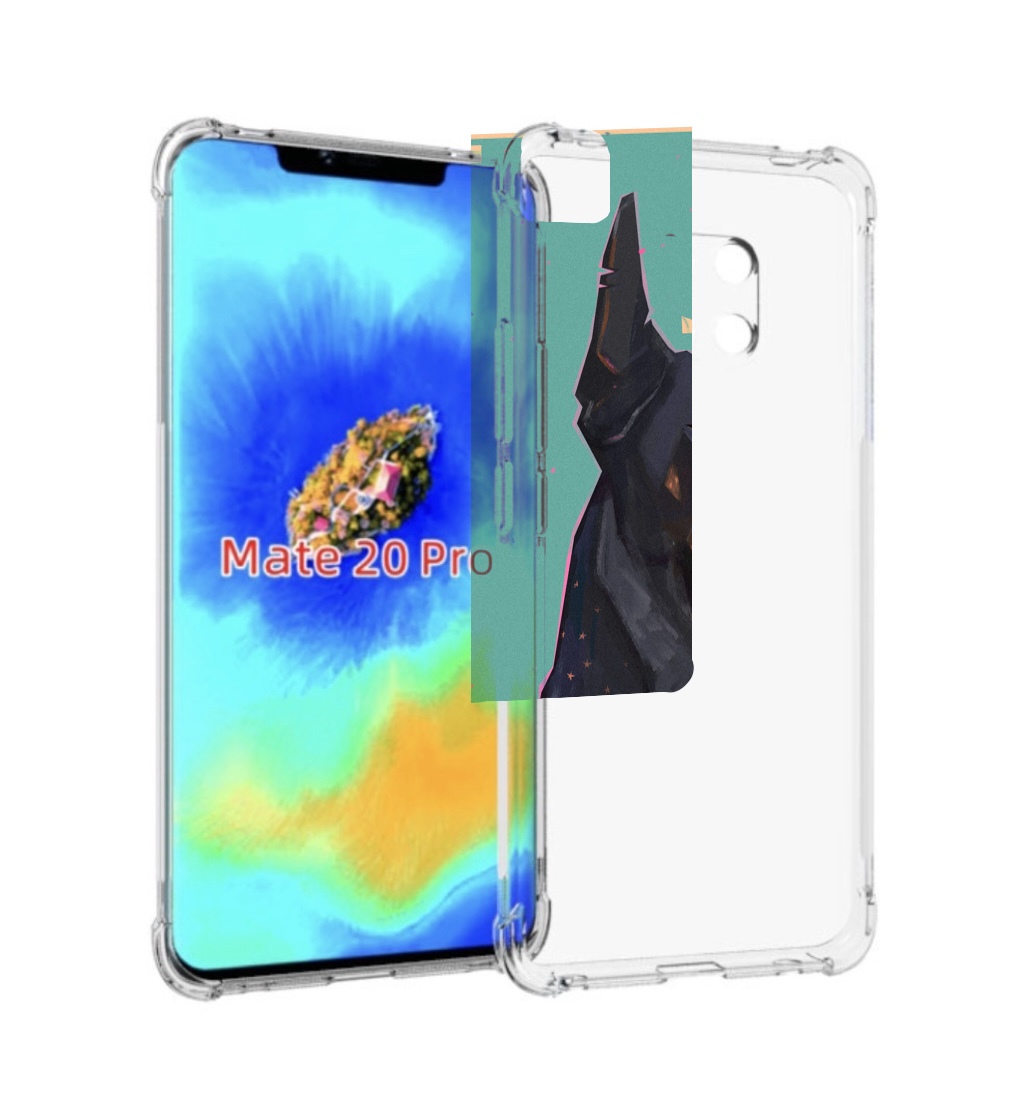 

Чехол MyPads красивый-доберман для Huawei Mate 20 Pro/Mate 20 RS 6.39, Прозрачный, Tocco