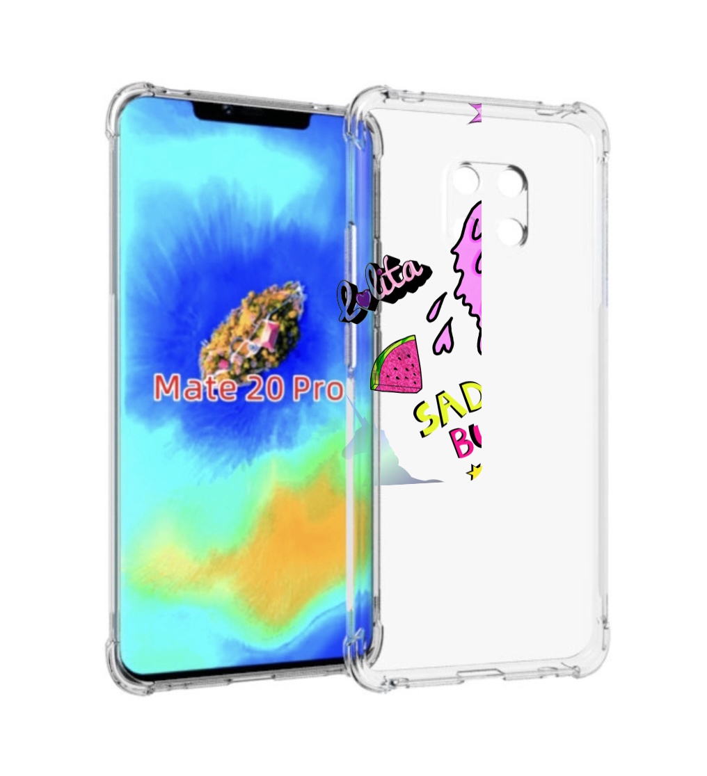 

Чехол MyPads красивые-смайлики для Huawei Mate 20 Pro/Mate 20 RS 6.39, Прозрачный, Tocco
