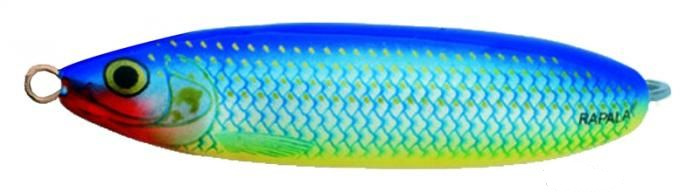 

Незацепляйка RAPALA Minnow Spoon 07 /BSH, Голубой;желтый