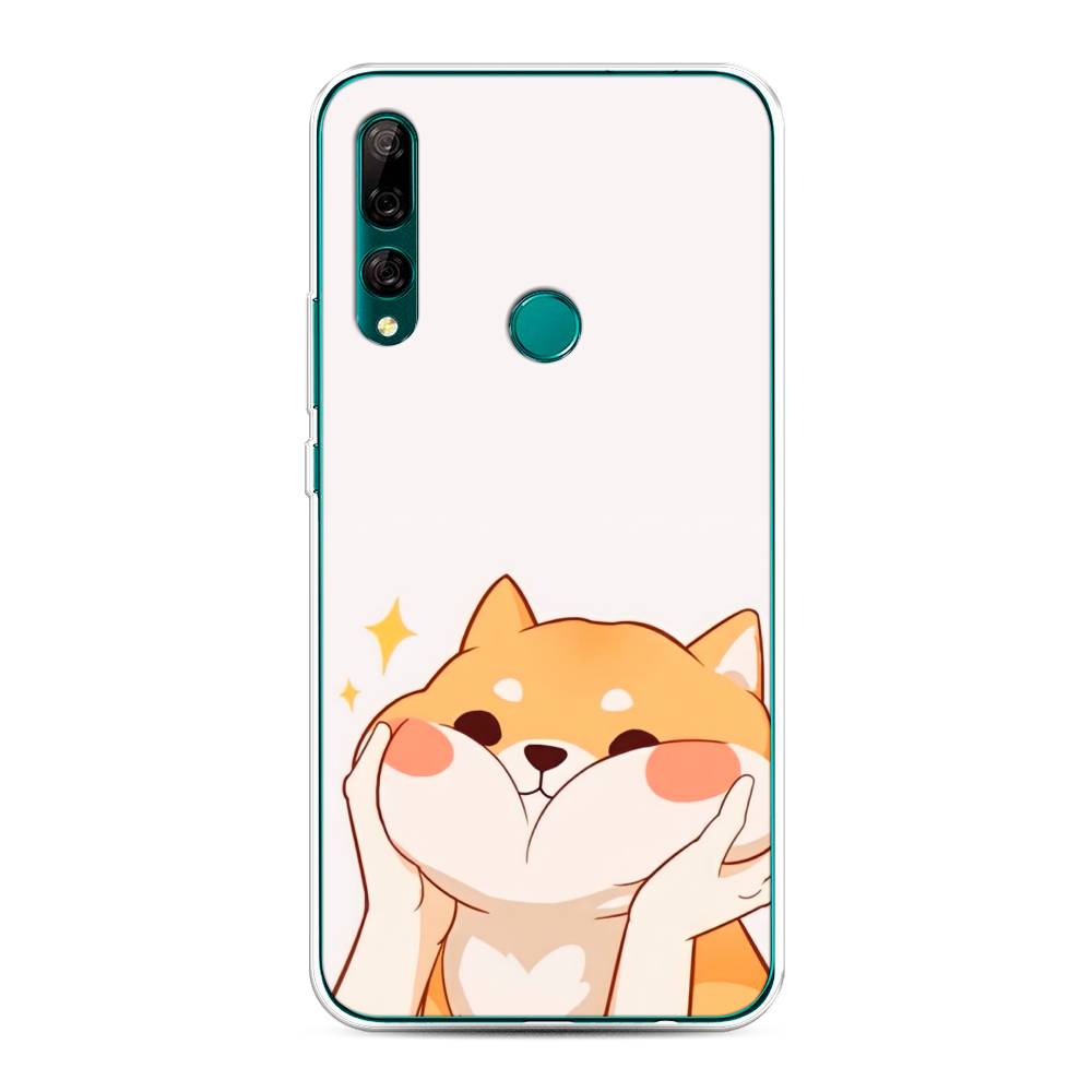 

Чехол Awog на Huawei Y9 Prime 2019 "Сладкий песик", Оранжевый, 611950-1