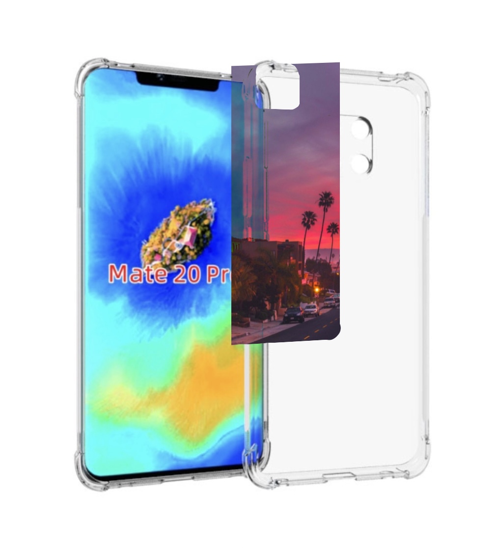 

Чехол MyPads красивая дорога америки для Huawei Mate 20 Pro/Mate 20 RS 6.39, Прозрачный, Tocco