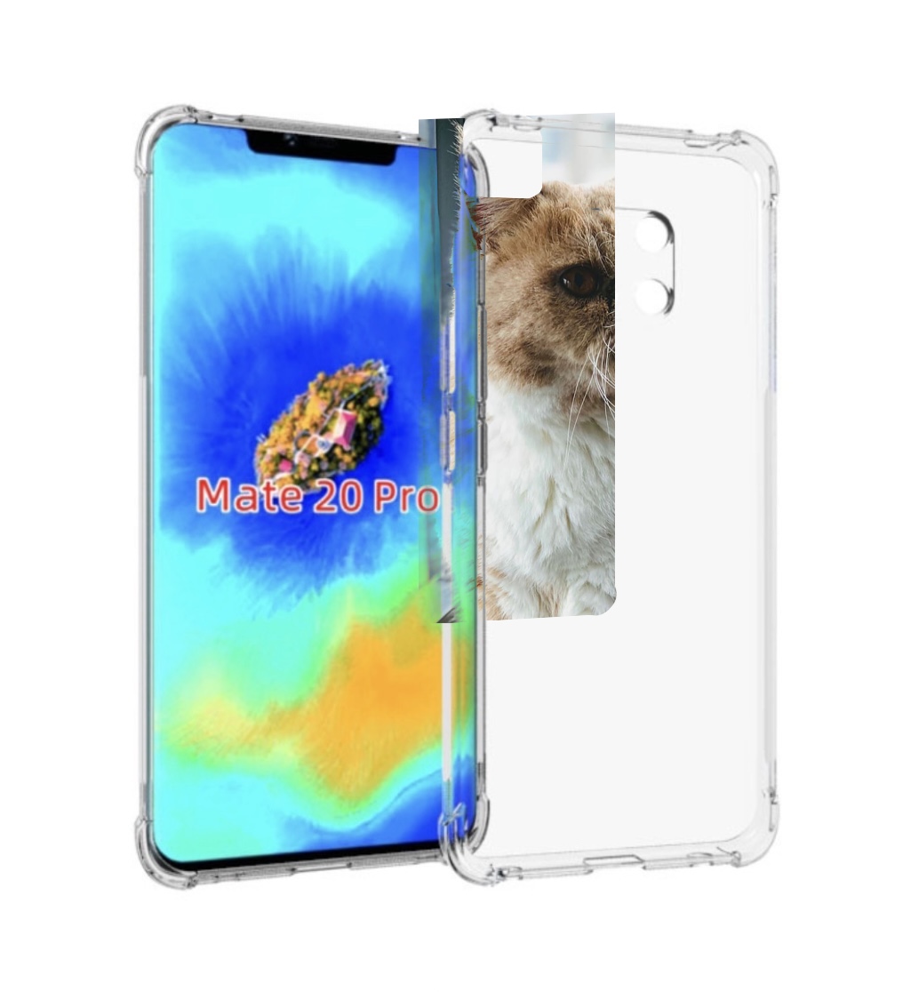 Чехол MyPads кошка экзот для Huawei Mate 20 Pro/Mate 20 RS 6.39