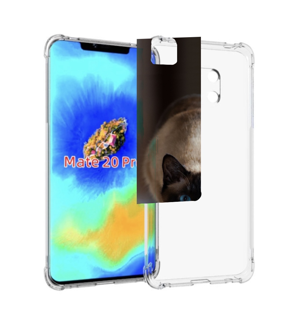 Чехол MyPads кошка сиамская для Huawei Mate 20 Pro/Mate 20 RS 6.39