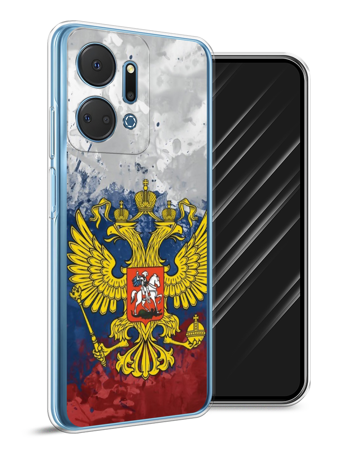 

Чехол Awog на Honor X7A Plus "РФ", Белый;синий;красный, 6121850-1