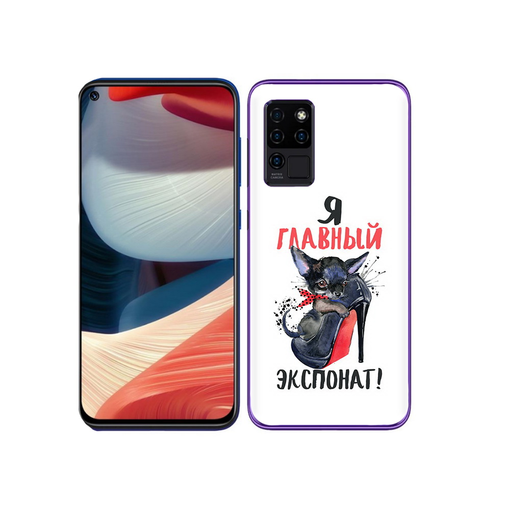 

Чехол MyPads Tocco для Oukitel C21 главный экспонат, Прозрачный, Tocco
