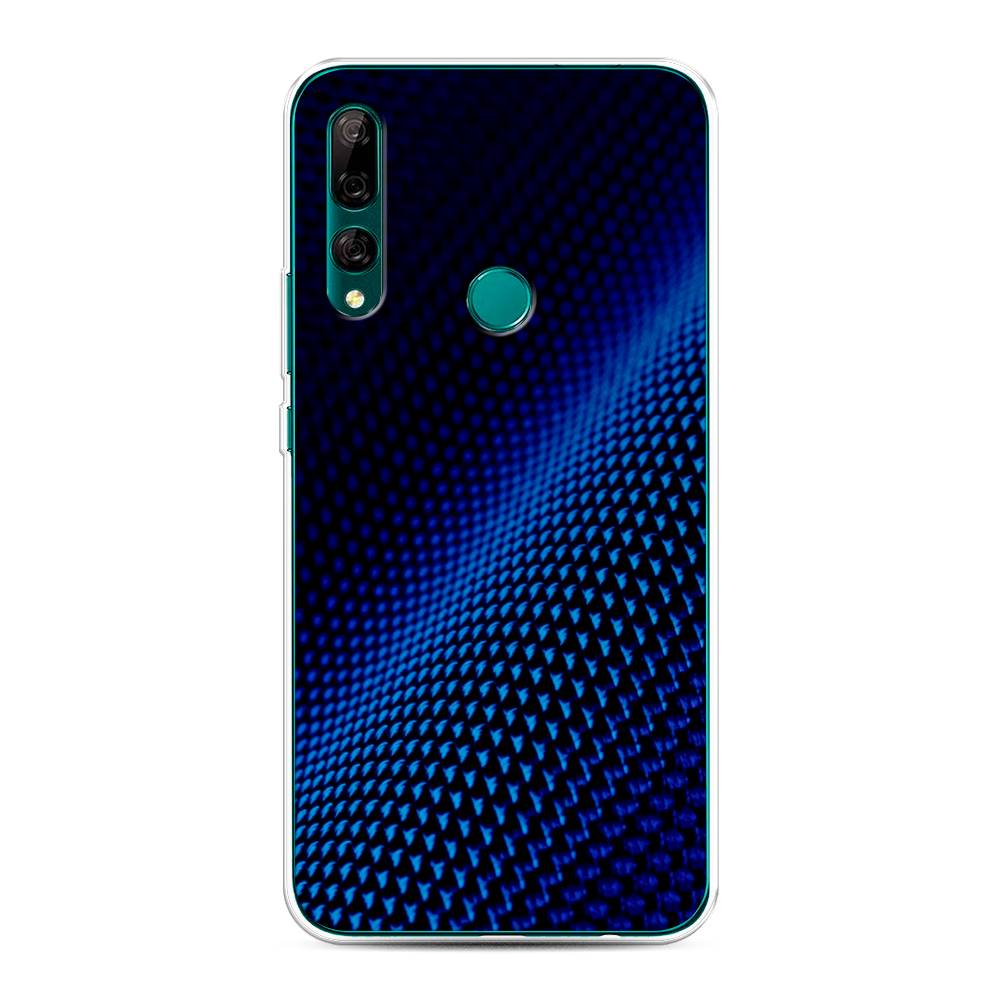 

Чехол Awog на Huawei Y9 Prime 2019 "Синий карбон", Черный;синий, 611950-3