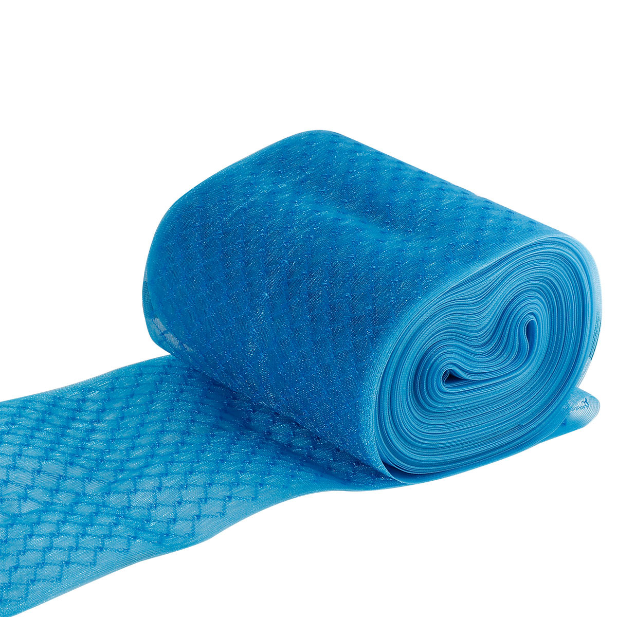 

С3505 Лента вяз. для бантов, 10,5 см*20 м (бирюза), 20 м