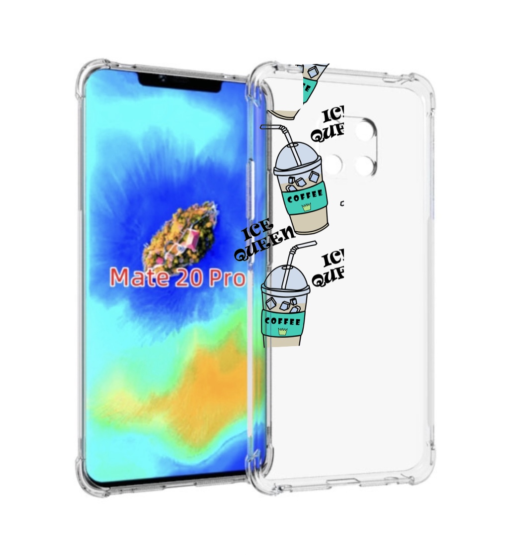 

Чехол MyPads кофе-с-льдом для Huawei Mate 20 Pro/Mate 20 RS 6.39, Прозрачный, Tocco