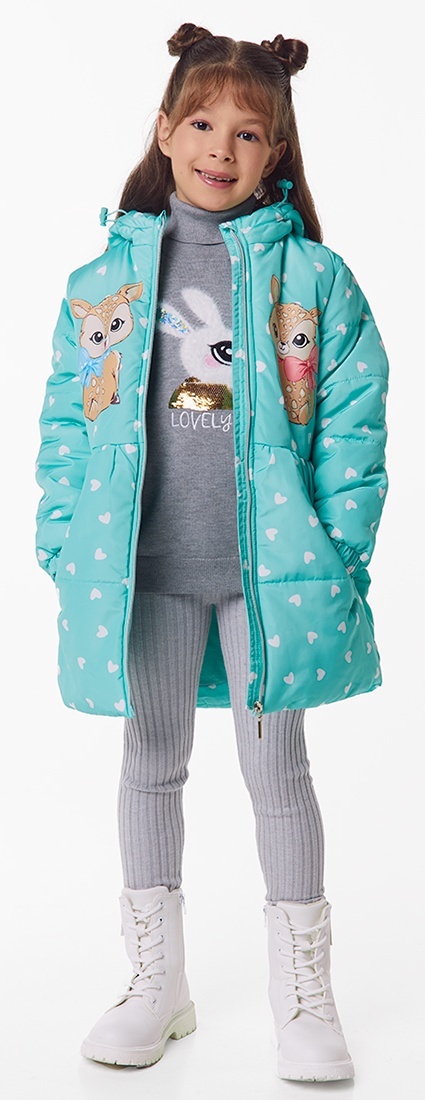 

Куртка детская Kari Kids AW24C628, мятный, 104, Зеленый, 233663