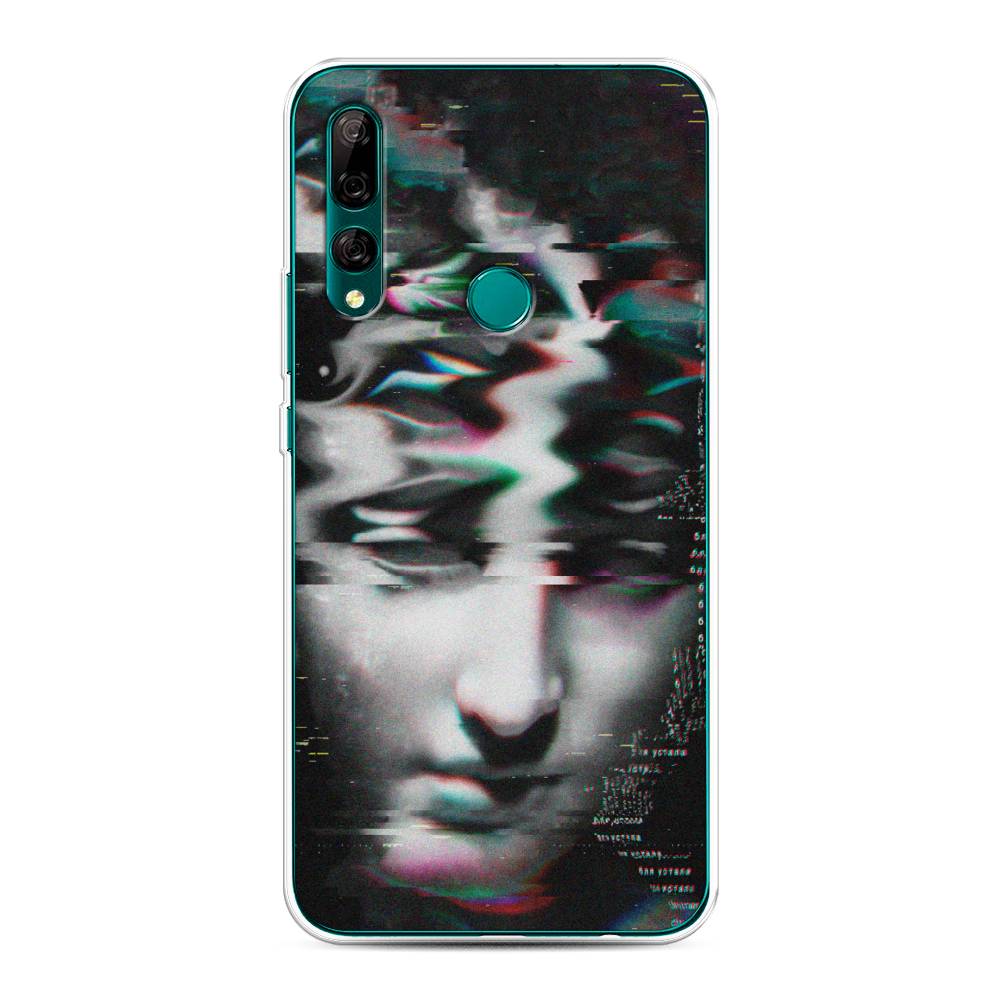 

Чехол Awog на Huawei Y9 Prime 2019 "Glitch Art", Серый, 611950-9