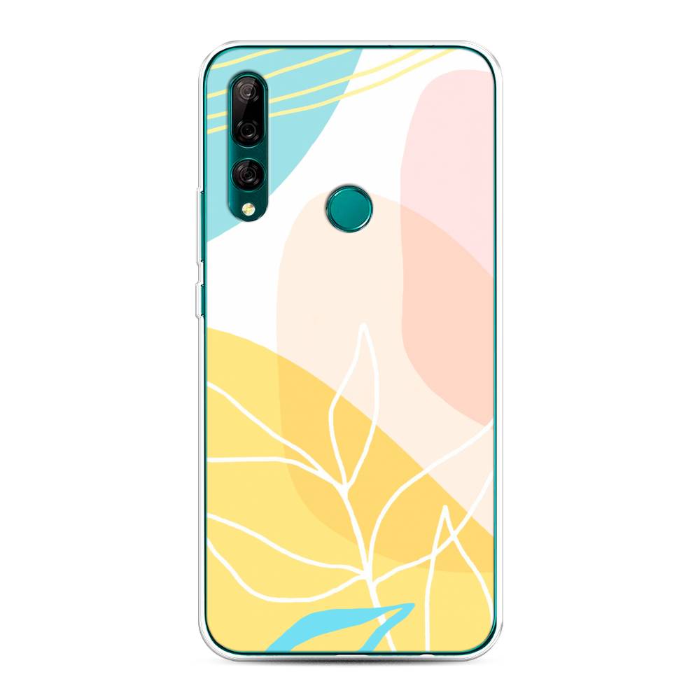 

Чехол Awog на Huawei Y9 Prime 2019 "Летнее настроение", Желтый;голубой;розовый, 611950-10