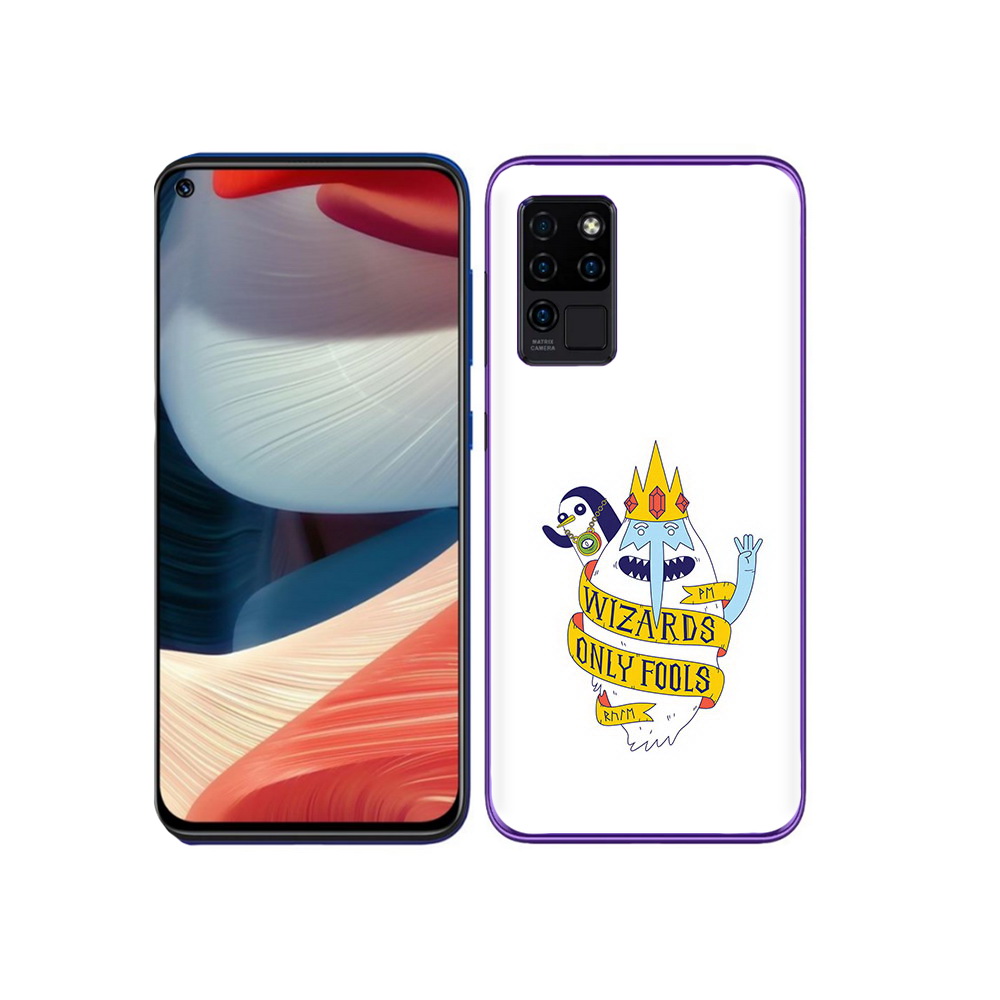 

Чехол MyPads Tocco для Oukitel C21 время приключений снежный король, Прозрачный, Tocco