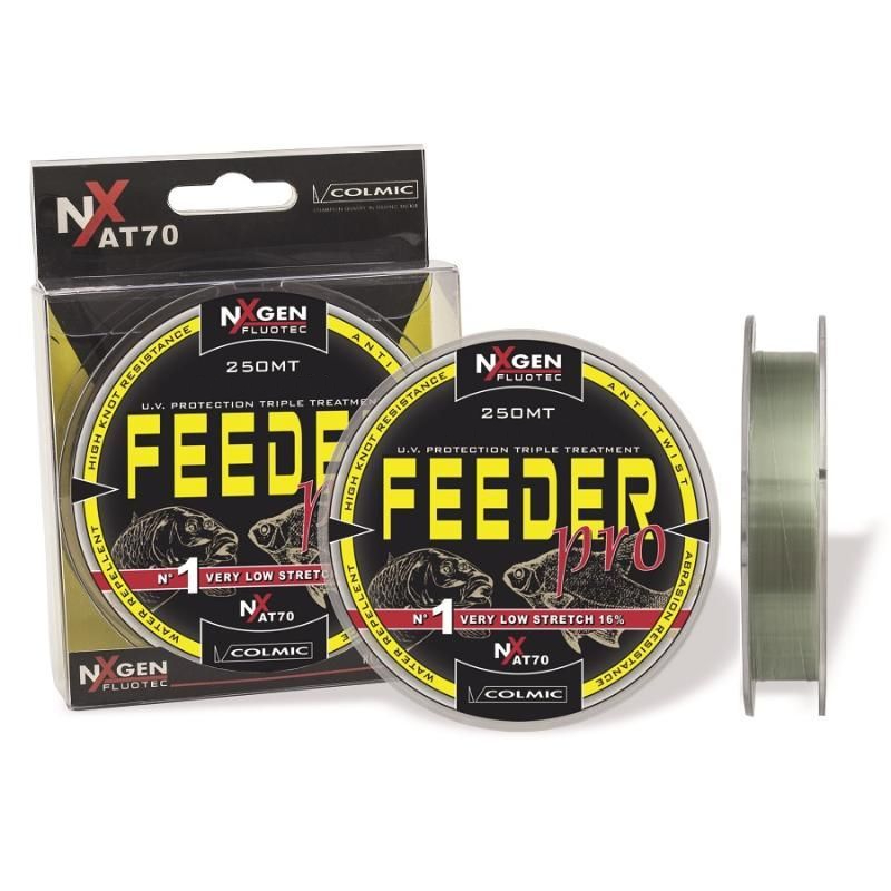 Леска монофильная Colmic Feeder Pro 0,26 мм, 250 м, 8,9 кг, серый