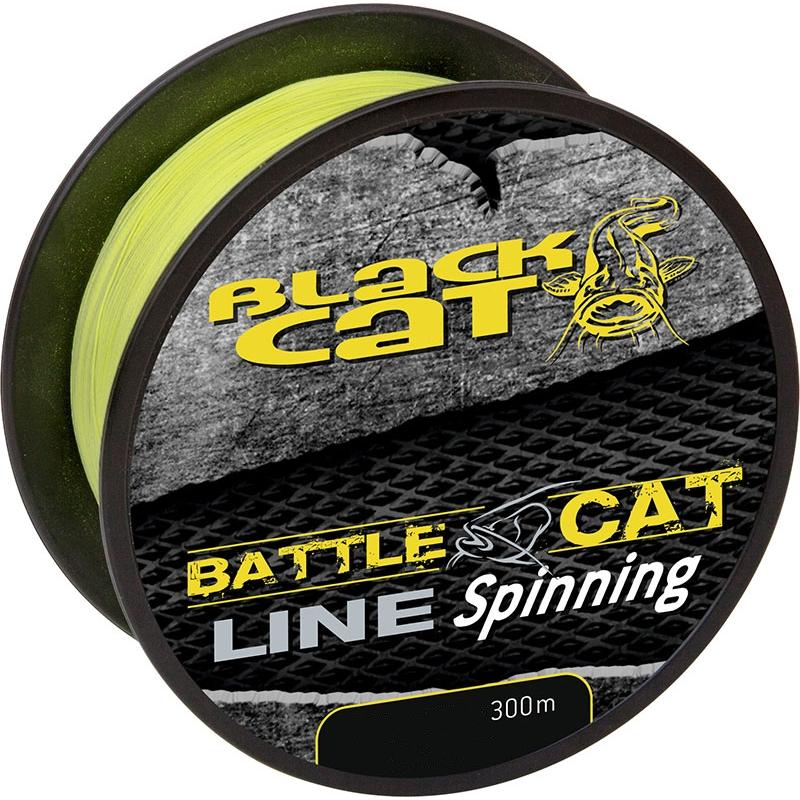фото Леска плетеная black cat battle cat line spinning 0,6 мм, 300 м, 59 кг