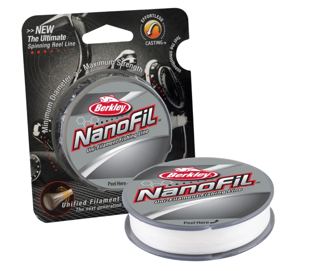 

Леска плетеная Berkley NanoFil Clear 0,08 мм, 50 м, 4,012 кг, NanoFil Clear