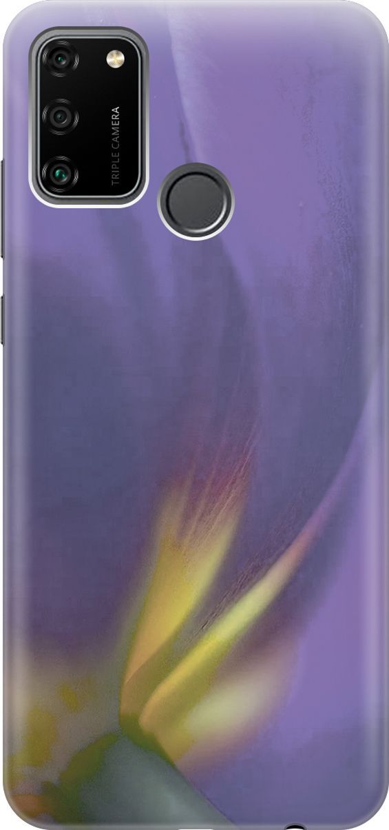 

Силиконовый чехол на Honor 9A с принтом "Фиолетовая фиалка", Желтый;фиолетовый, 2764