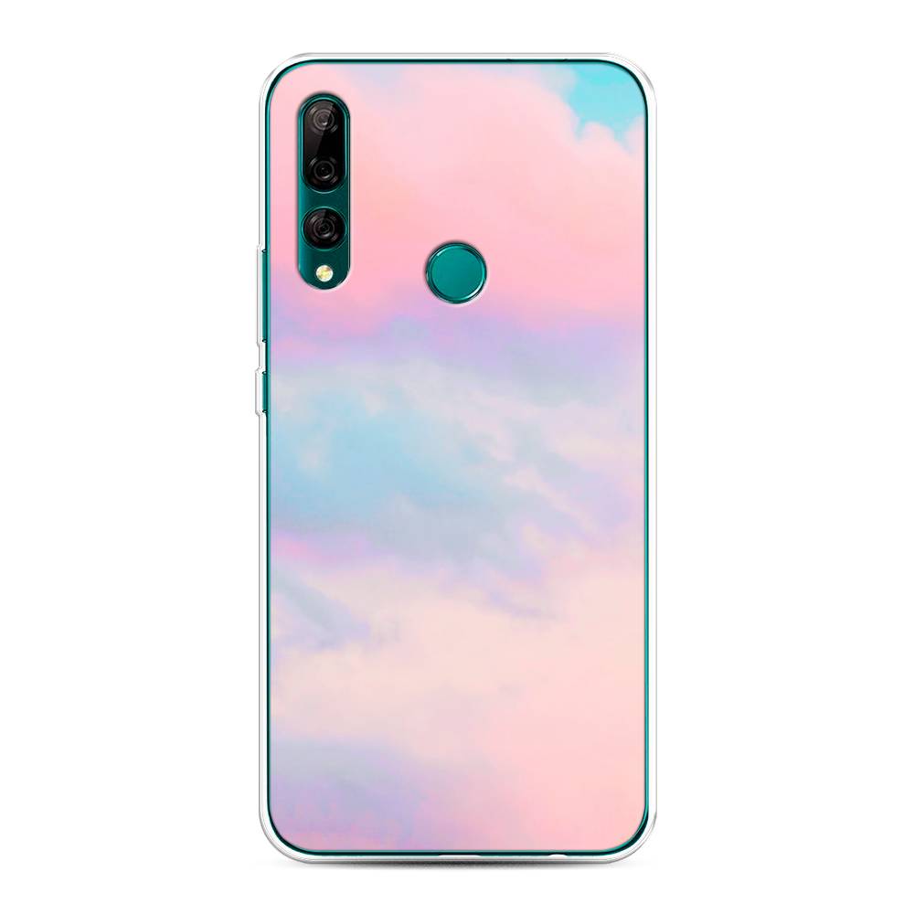 фото Чехол awog "розовые облака" для huawei y9 prime 2019