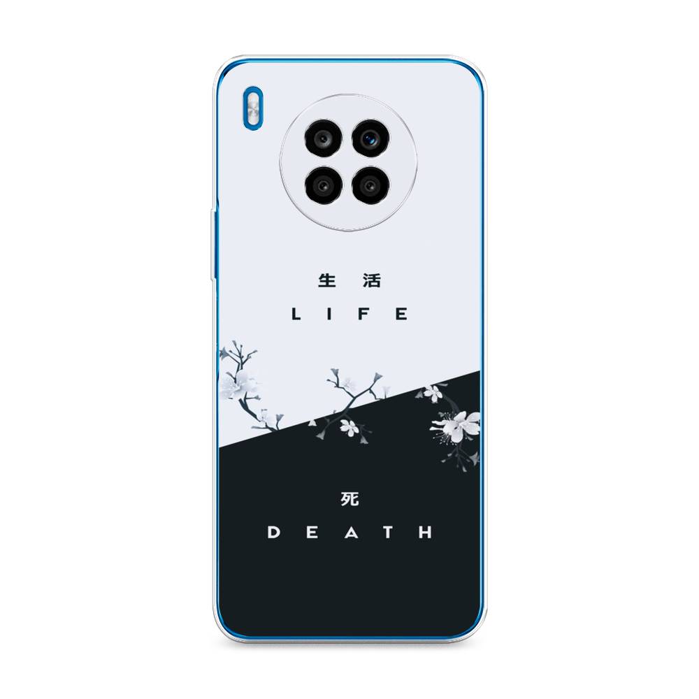 

Чехол Awog на Honor 50 Lite "Life and death", Черный;серый, 6106450-7