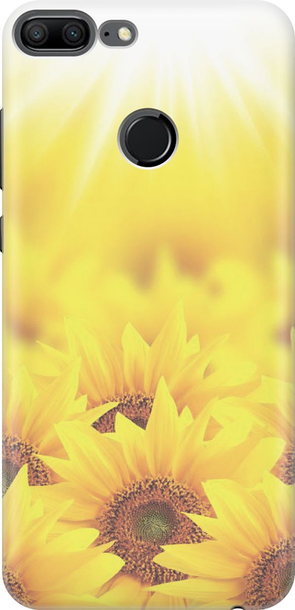 

Силиконовый чехол на Honor 9 Lite с принтом "Поле подсолнухов", Желтый;оранжевый, 2763