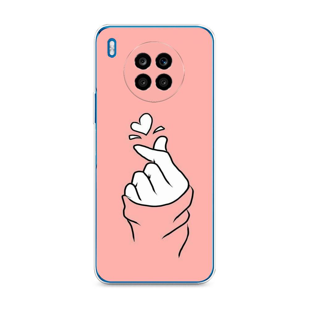 

Чехол Awog на Honor 50 Lite "Любовь-щелк", Оранжевый, 6106450-7