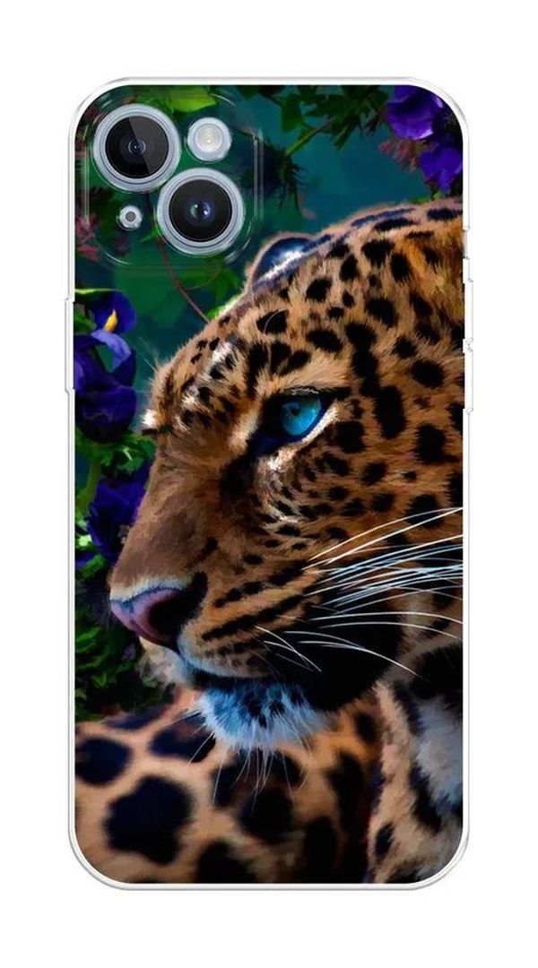 

Чехол Awog на Apple iPhone 14 / Айфон 14 "Хищный взгляд", Разноцветный, 15150-1