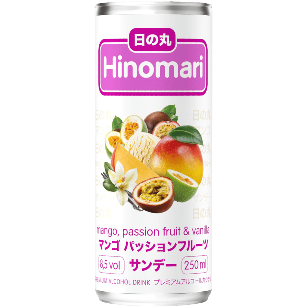 

Напиток винный Hinomari Passion Fruit & Vanilla белый сладкий 0,25 л